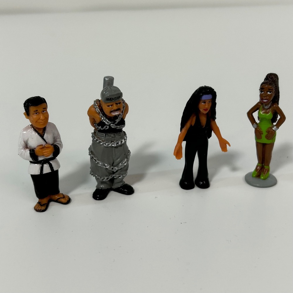 Homies 90's Figures Set of 4 Urban Collectible Miniatures 2 Inch PVC Toys